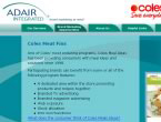 Adair Integrated website screenshot