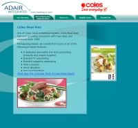 Adair Integrated website screenshot Adair Integrated website screenshot