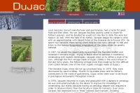 Domaine Dujac website screenshot Domaine Dujac website screenshot