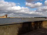 Thames river looking east